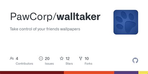 walltaker|walltaker/README.md at main · PawCorp/walltaker · GitHub.